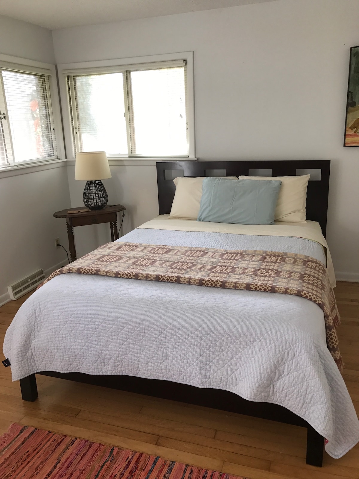 Druhá spálňa na poschodí.