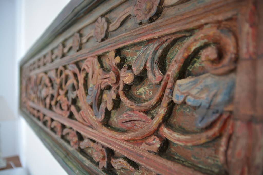 Bedroom decoration detail