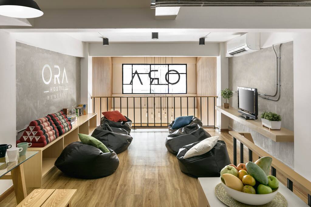 Shared lounge and relaxation area