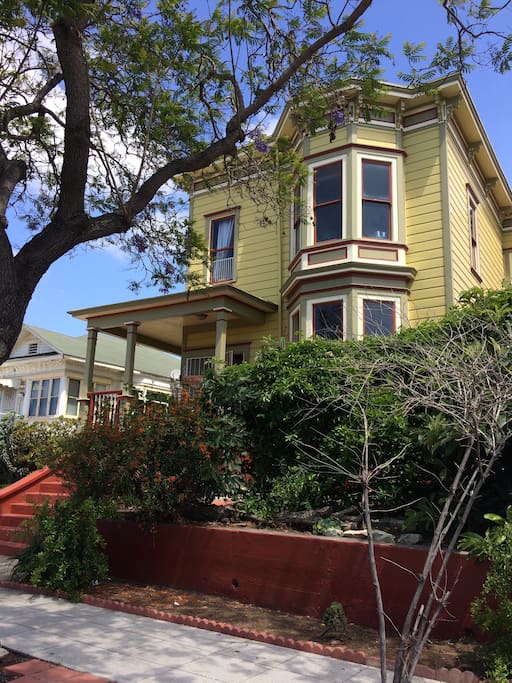 Views of Coronado from this upstairs home in a 1890's historic Victorian