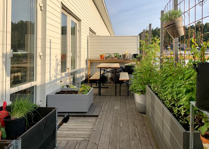 Cozy and fresh near water and Stockholm City