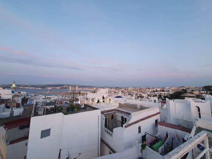 Belle Maison D'artiste Dans La Kasbah De Tanger - Maroc
