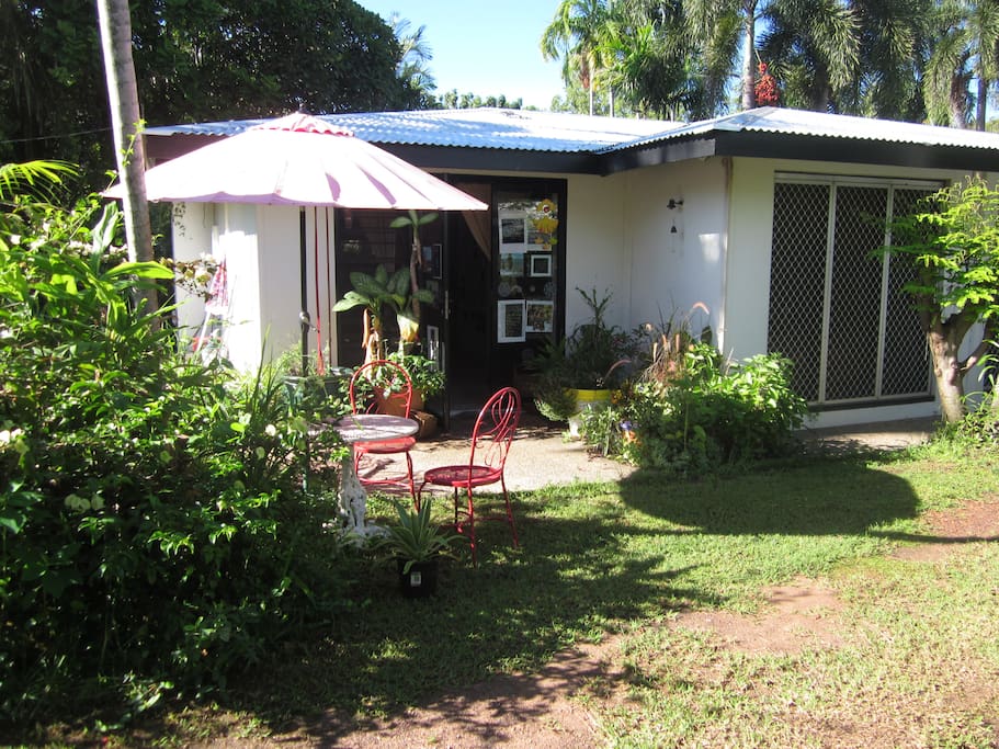 Front of the house