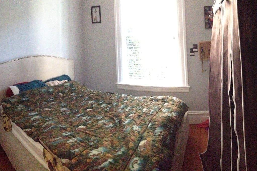 Bedroom two with queen.