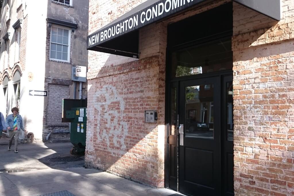 This is the main entry to the building.