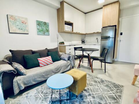 Great location, air-conditioning, WiFi and garage