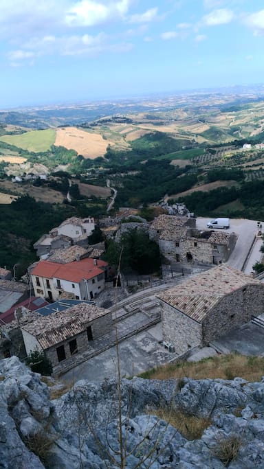 Corvara, the Borgo