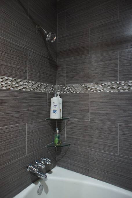 bathroom recently renovated