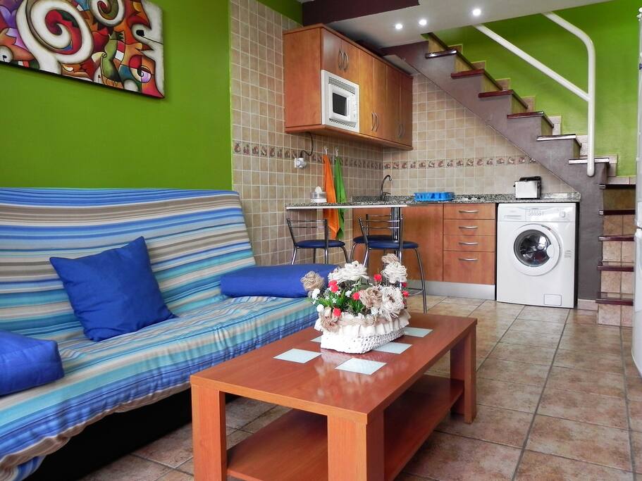 salón - cocina