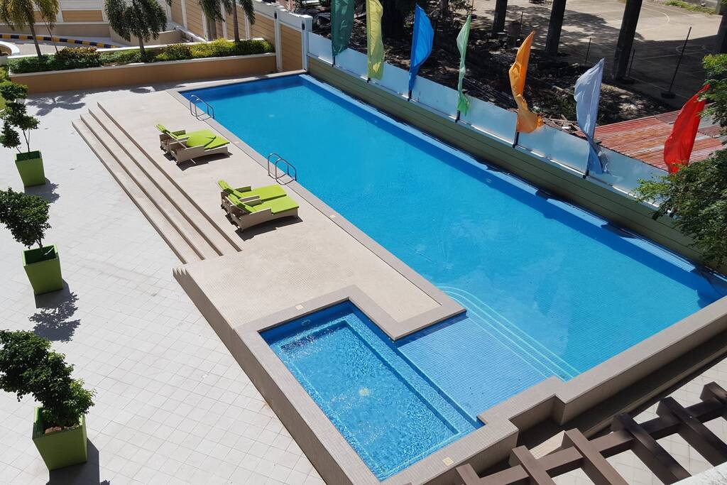 The inviting pool