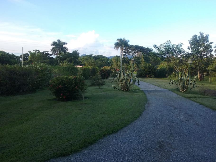 Entrada de la casa