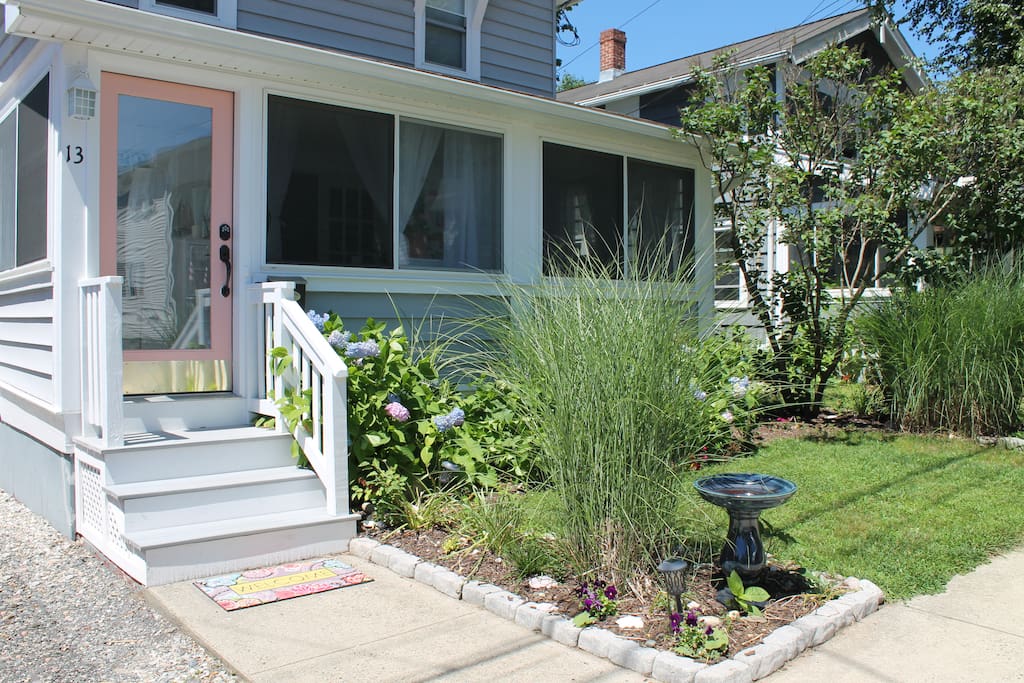 Front Door To Porch
