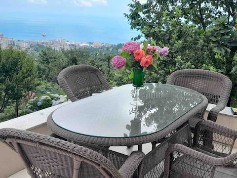 Nature and sea views villa