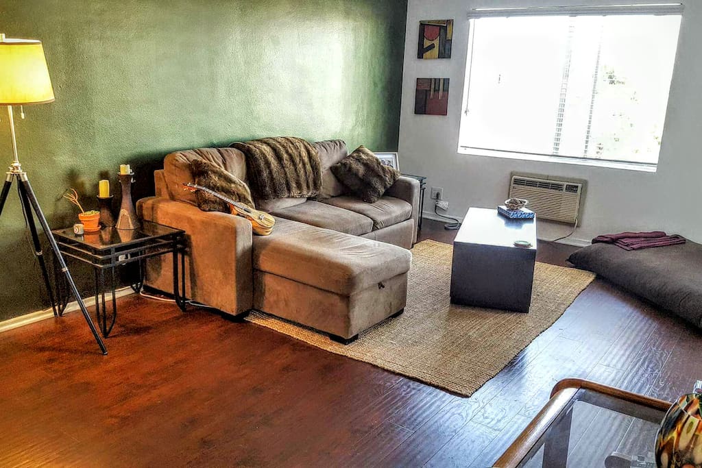 Spacious living room.