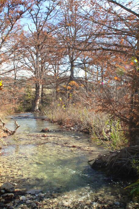 Crystal clear water