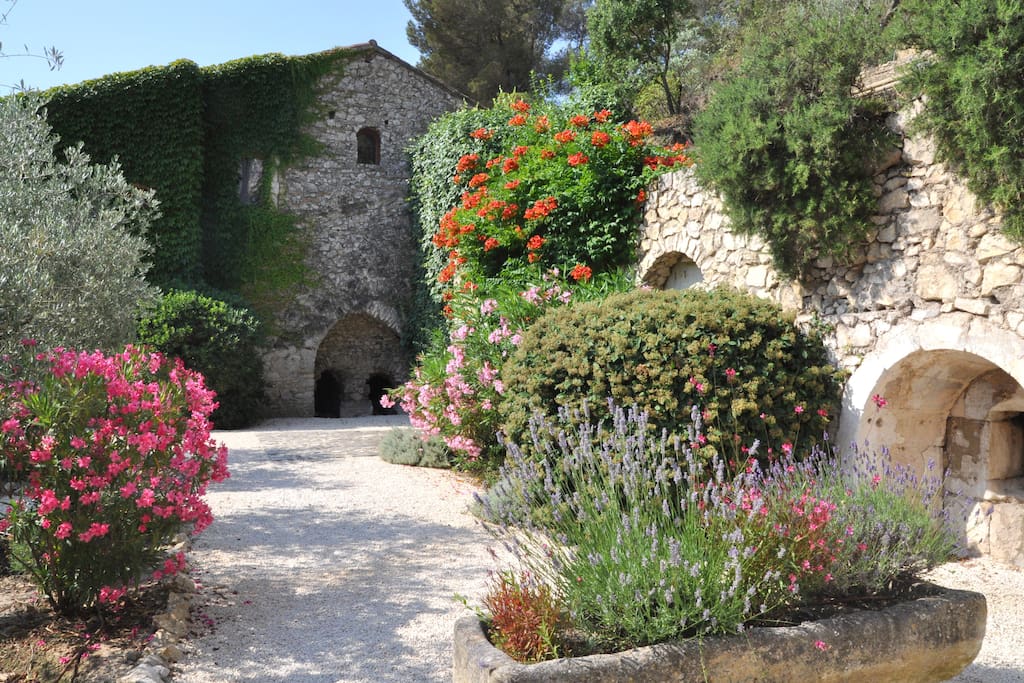 The house was once an ancient tuilerie where they made the terracotta tiles for the roofs.