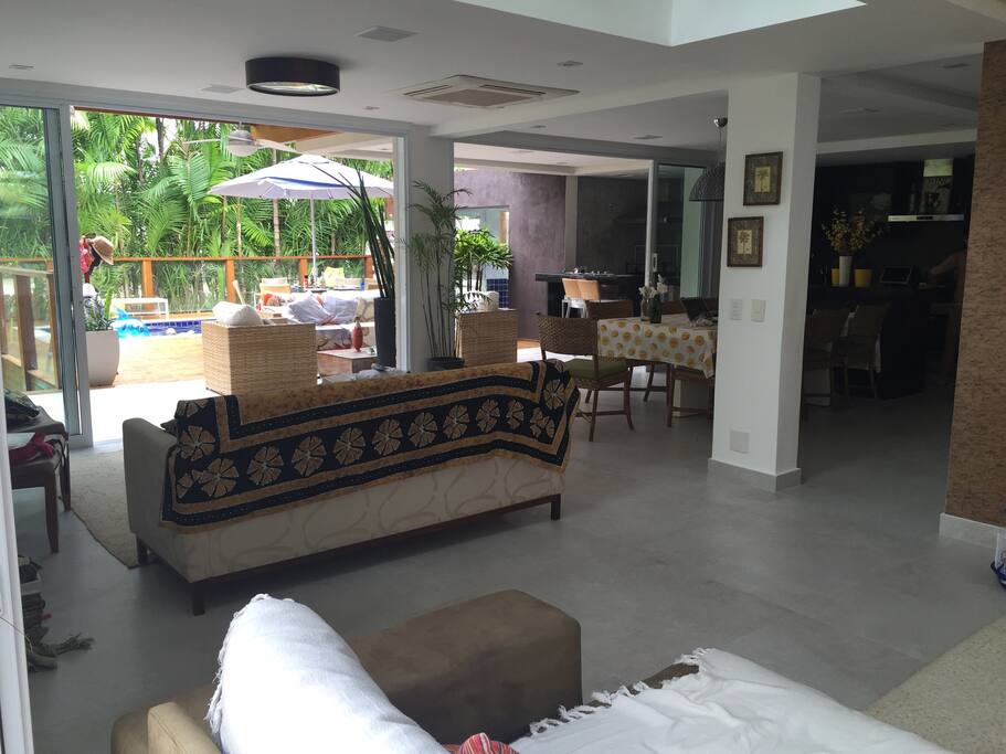 Sala 3 ambientes ampla