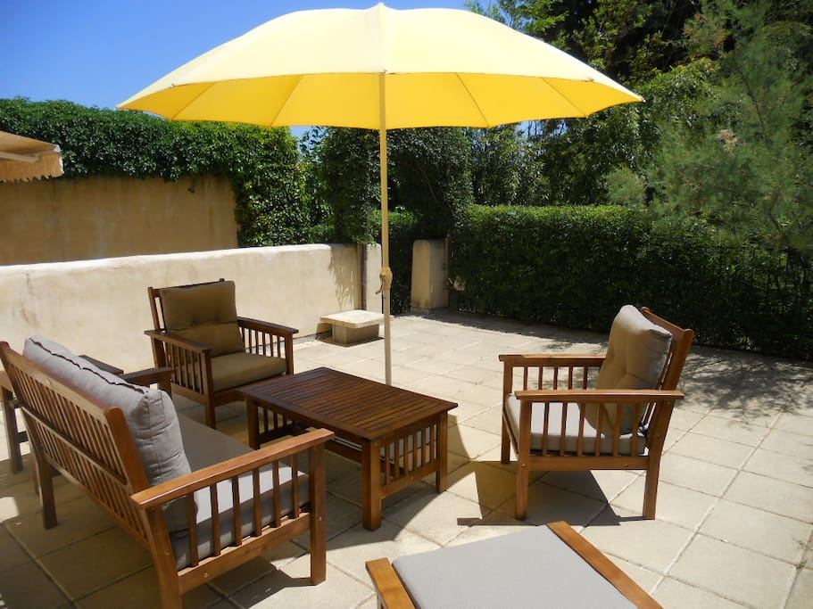 Une terrasse privée