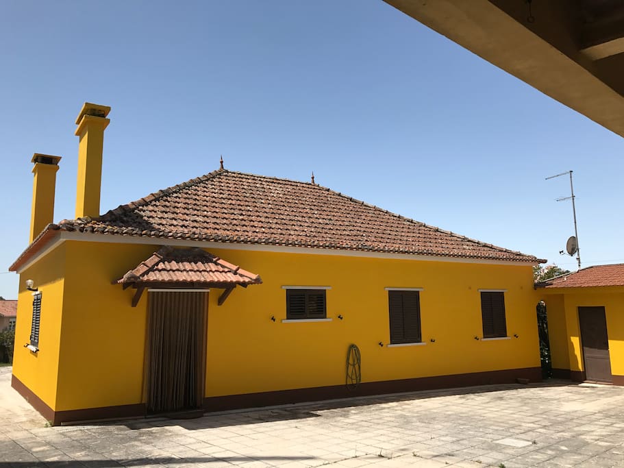 Traseiras da casa
