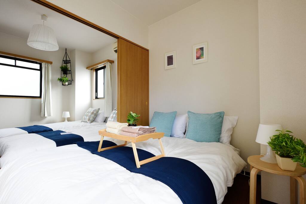 confortable beds for 4persons