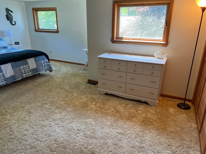 Part of the large master bedroom.
