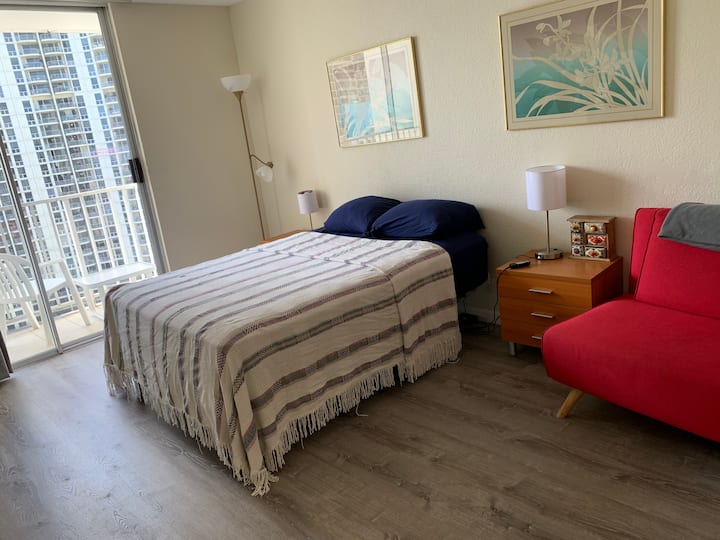 Waikiki Inn On The Park 15f 1bed Cozy&clean Studio - Honolulu