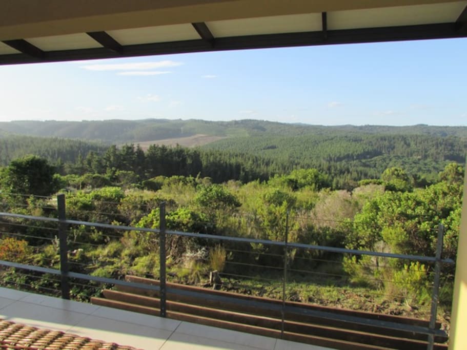 Balcony & view