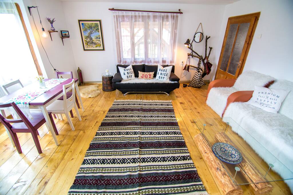The living room