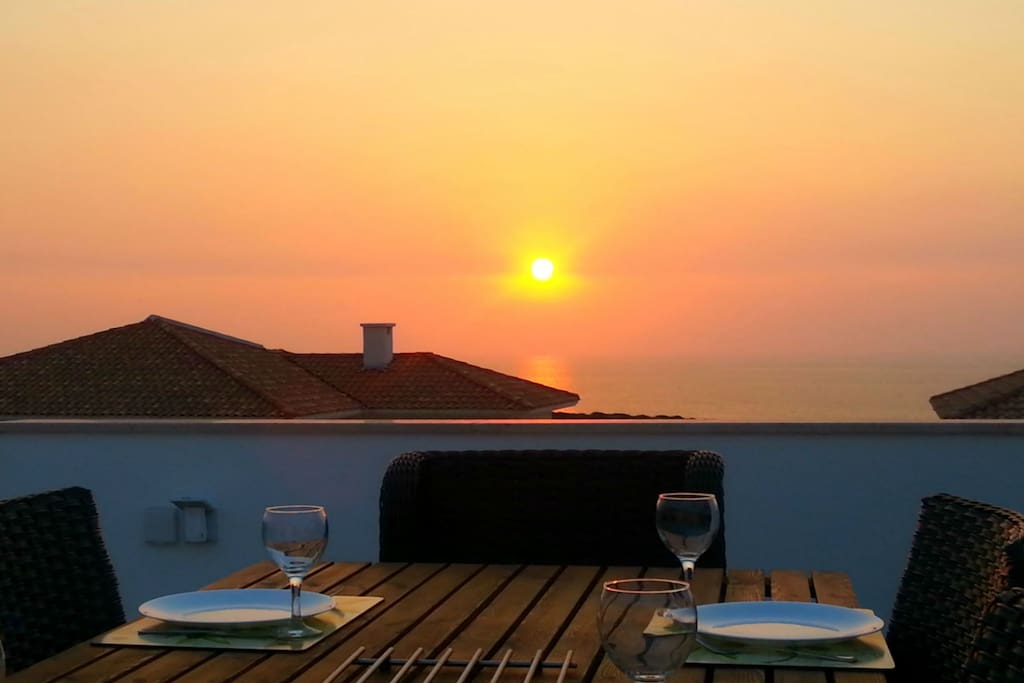 Sunset in paradise!