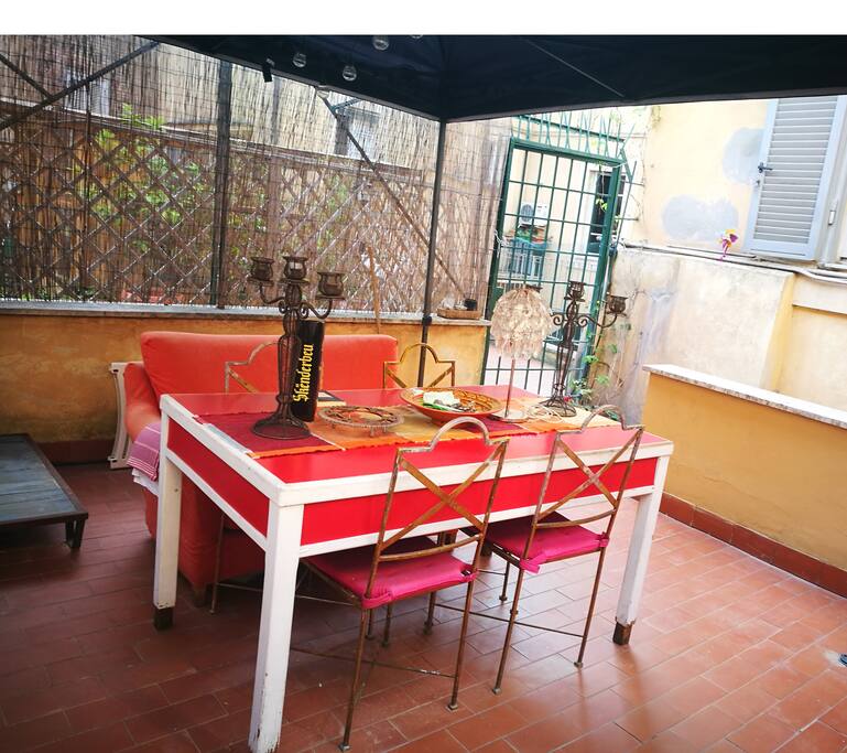 terrazzo privato.