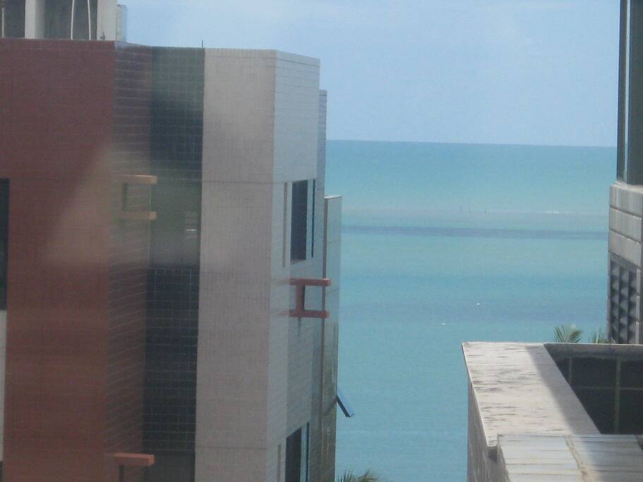 vista do quarto de solteiro