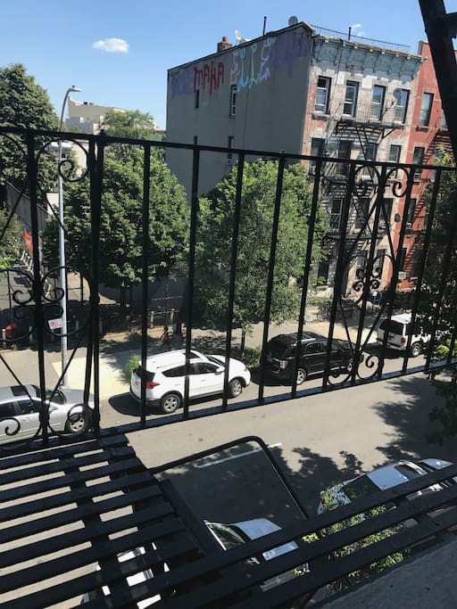 Fire escape view
