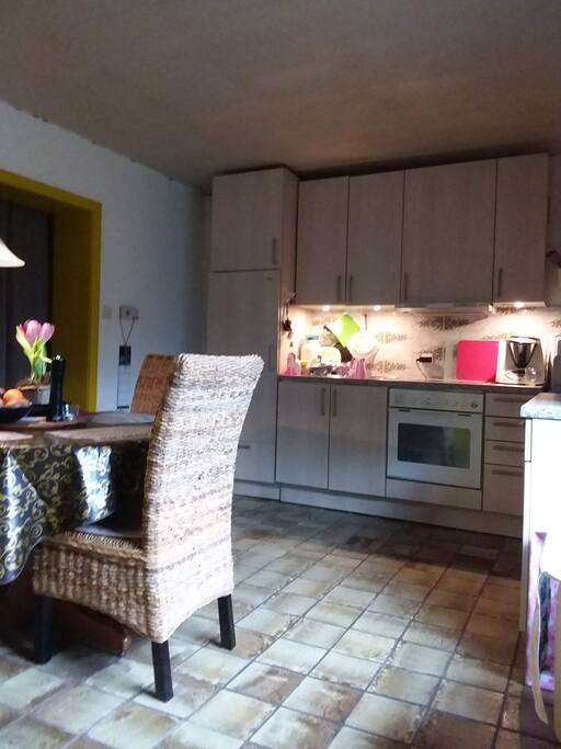 Our common living-cum-kitchen!