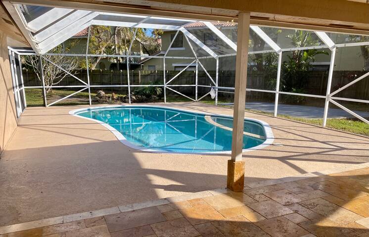 Renovated house w/ saltwater pool & huge backyard gallery image 3