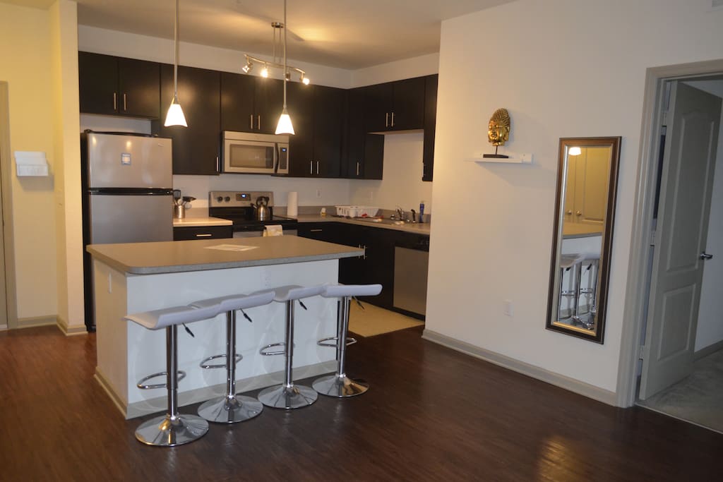 Kitchen area, Dining area