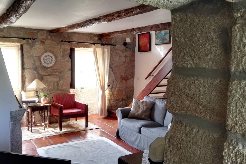 Sala com Lareira