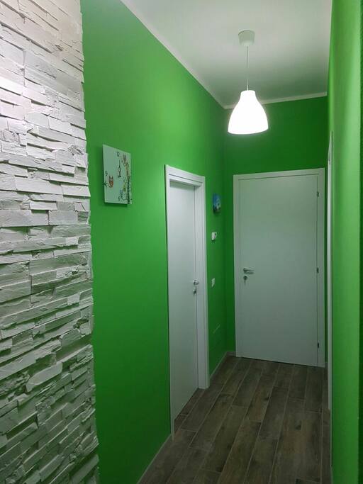 Corridoio di accesso alle stanze del B&B