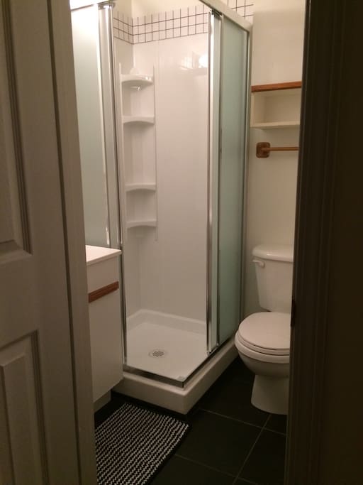 Clean, newly renovated bathroom