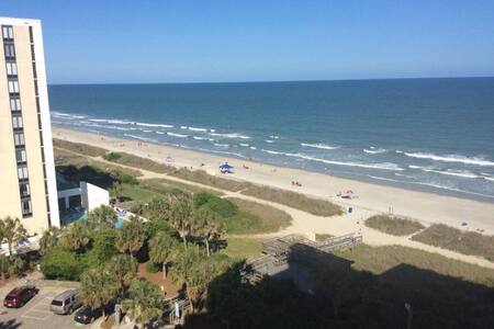 Relax at this beachfront condo!