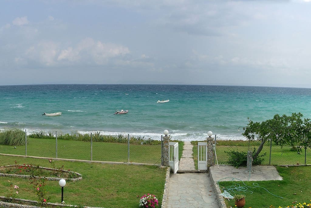 Panoramic view from the front balcony