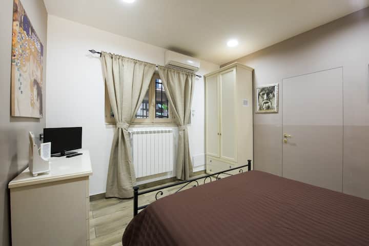 our elegant second air conditioned bedroom