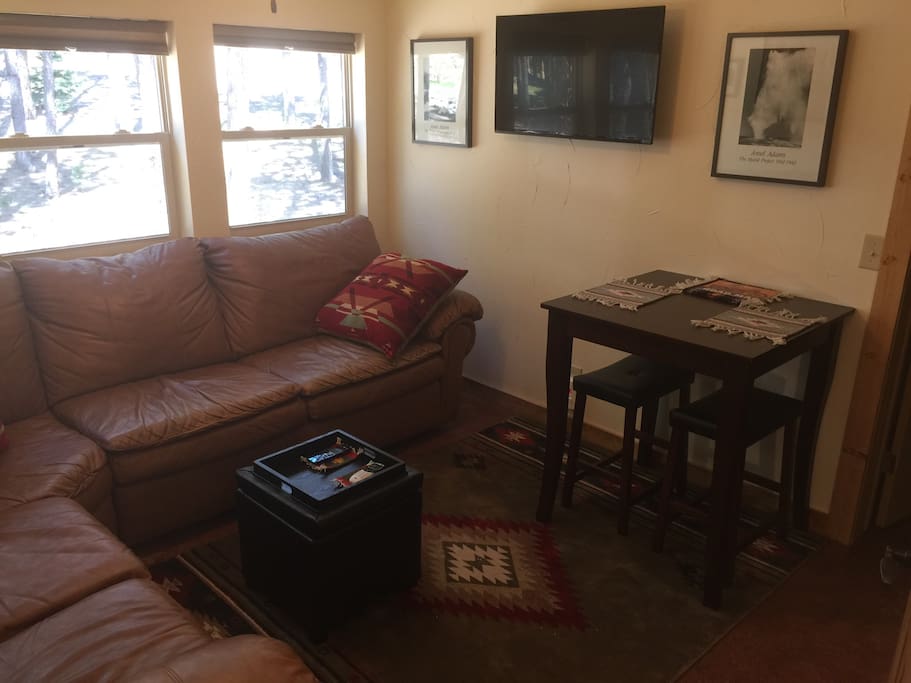 Living Room & Dining Area
