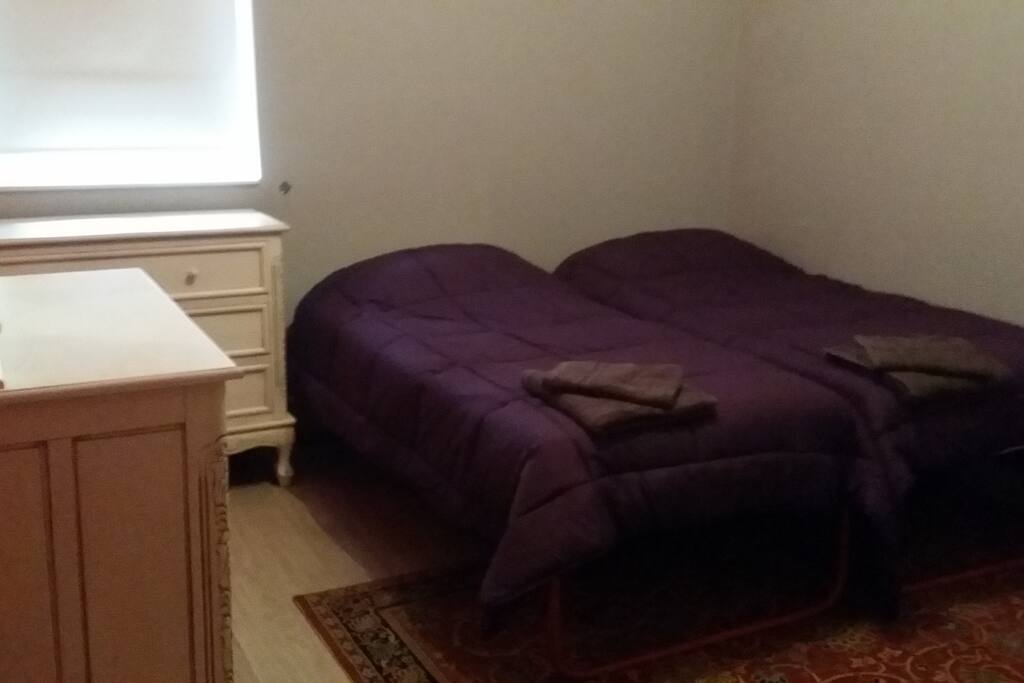 Second bedroom: double bed