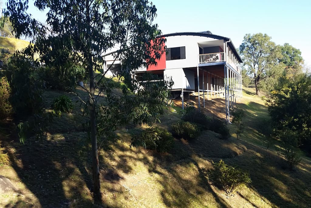 Rear View of Home
with views of the rolling hills