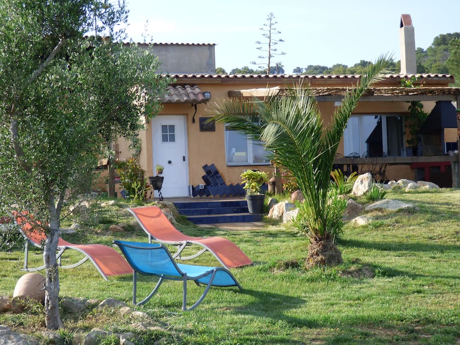 Fachada principal de la casa