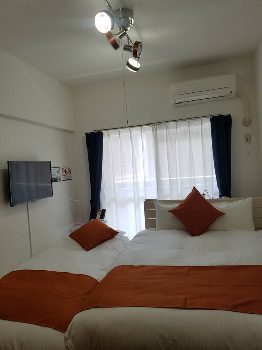 Cozy, clean room