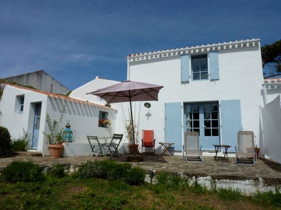terrasse sur jardin