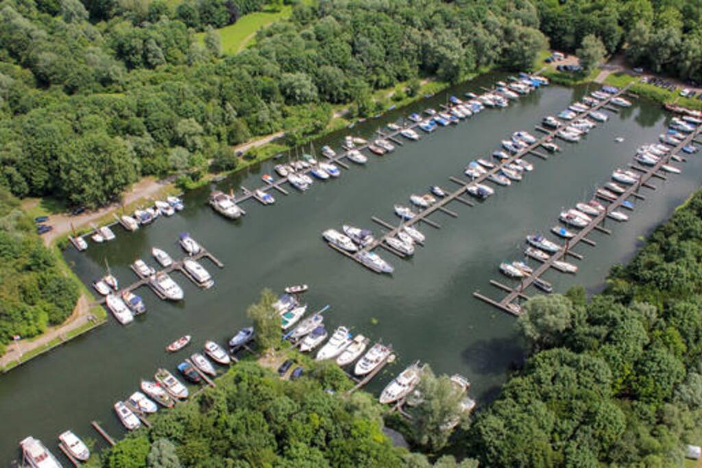Bovenaanzicht jachthaven Portofino