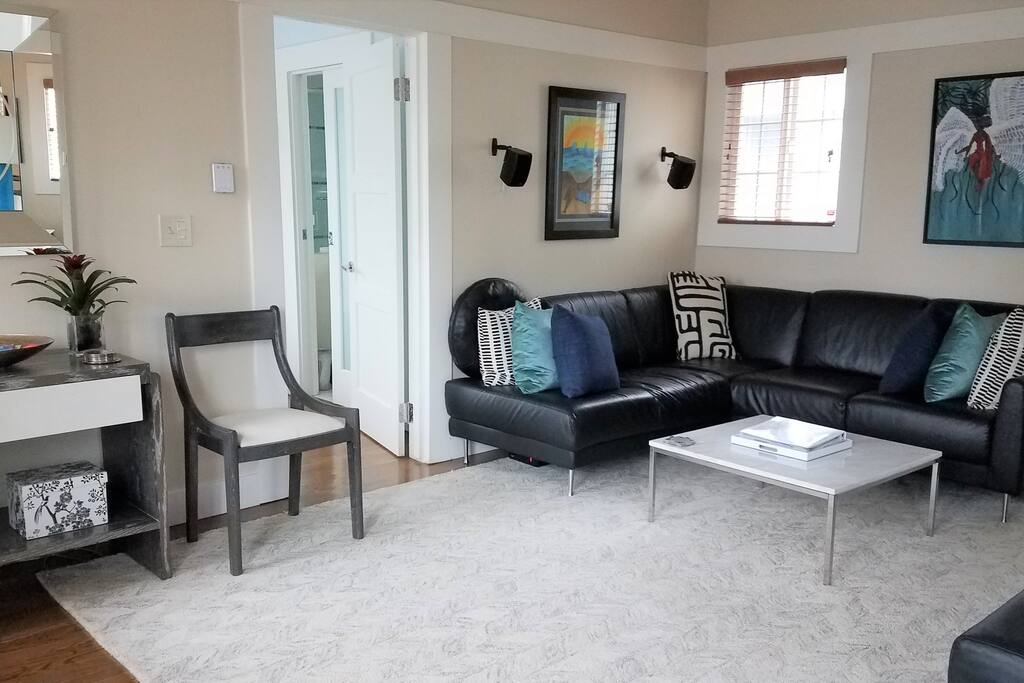 Living Room with view Bedroom Opening