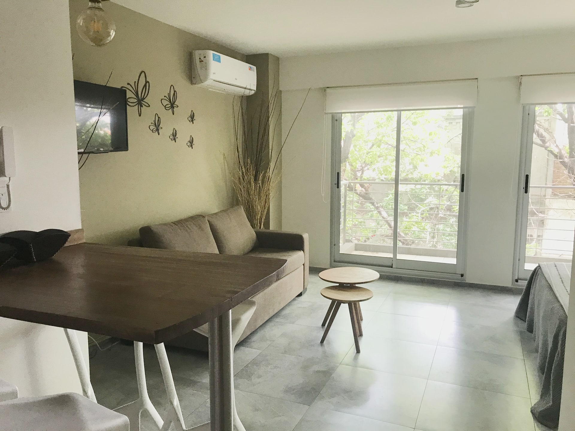Modern, bright, La Boca apartment++pool+grill